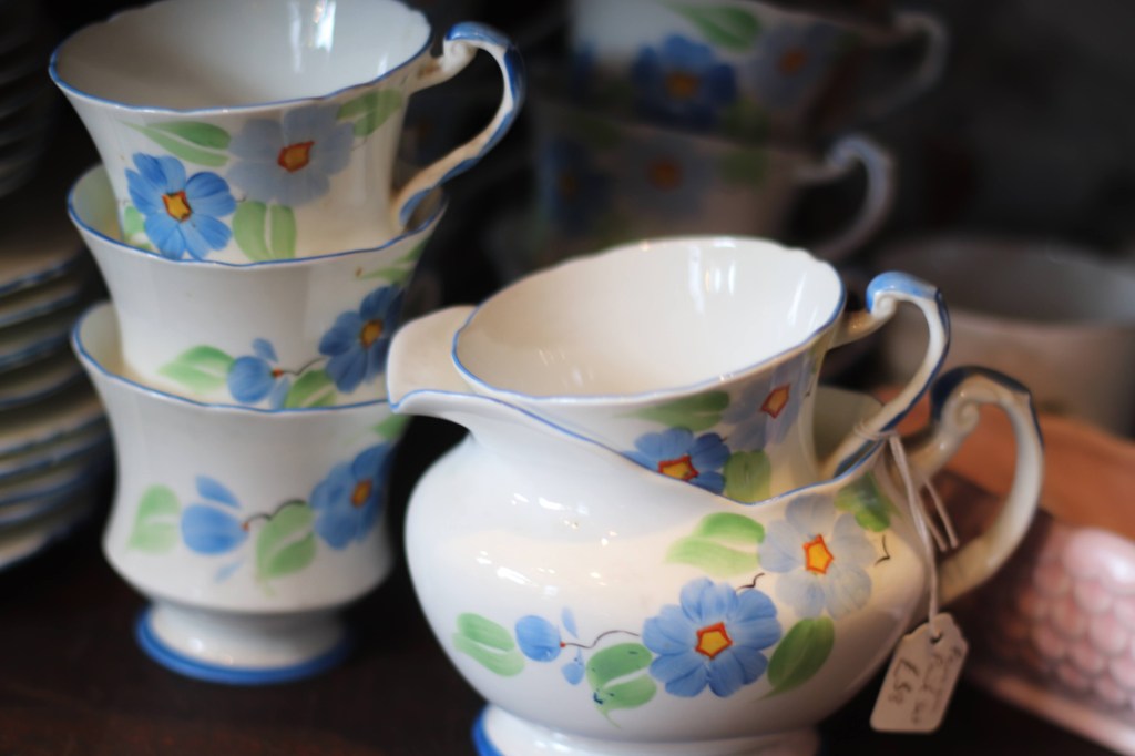 Pretty Paragon china tea set.